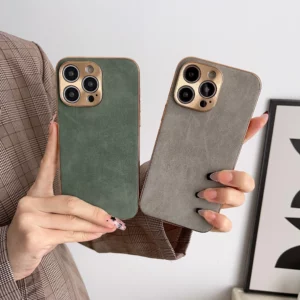 kf-Sb796f84fac9347ebb181d3dc232ec235h-Leather-Phone-Case-For-Iphone-13-11-12-14-15-Pro-Max-15-Plus-Electroplated-Frame